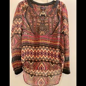 HALE BOB Silk Chiffon Top